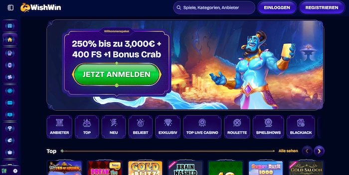 Unlock Exclusive Wishwin Casino Bonuses and Experience Thrilling Slot Games